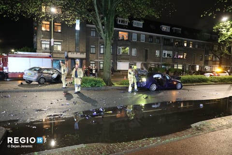 Veel schade bij ongeval op de Vreeswijkstraat